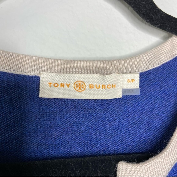 Tory Burch Odessa Tunic Merino Wool Sweater - Picture 2 of 7